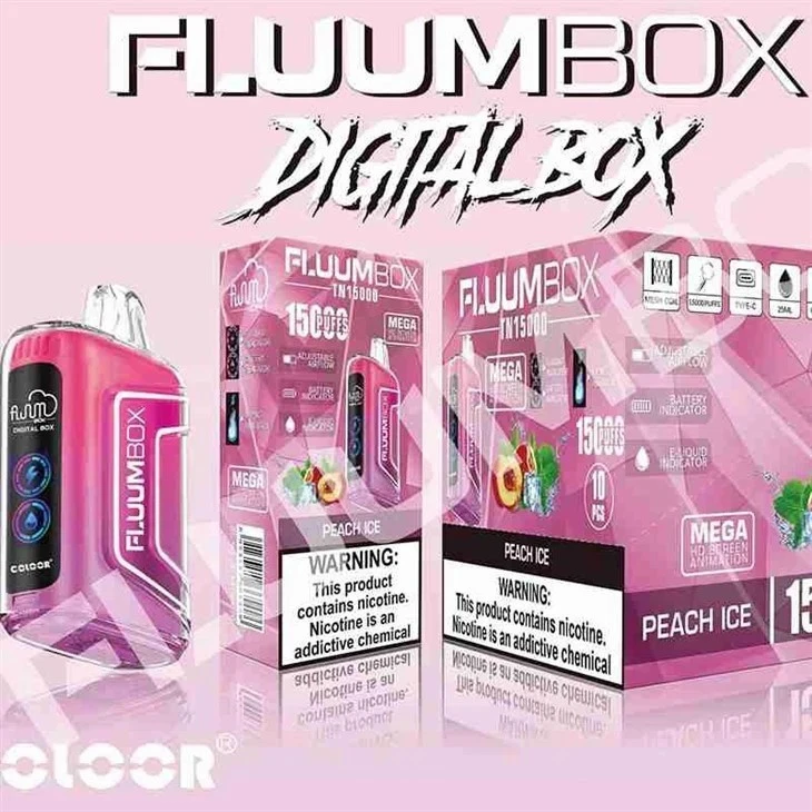 FLUUM BOX DIGITAL BOX 15000 Puffs Vape best