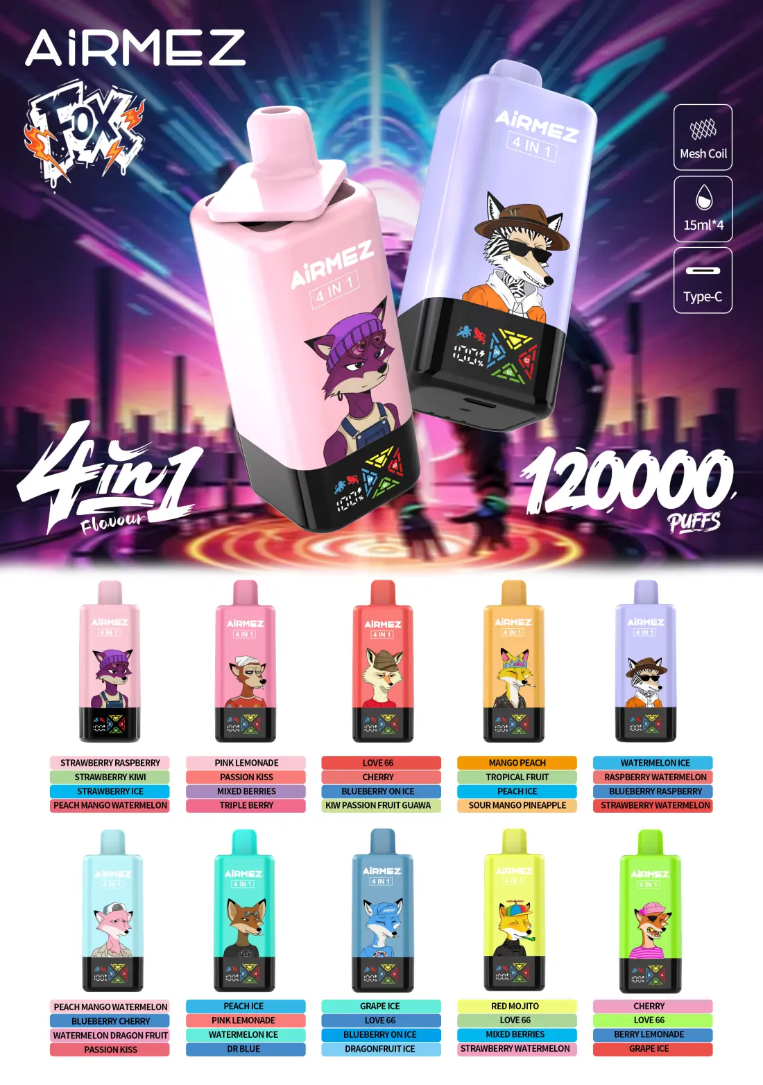 Airmez-Fox-120000-Puffs-1 Airmez-Fox-120000-Puffs-1