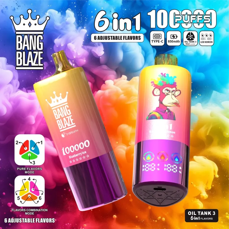Bang Leader 110K Puffs 110000 6 w 1 hurtowym jednorazowym waporyzatorze: kompletny przewodnik na rok 2024