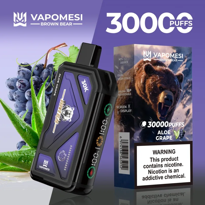 Vapomesi Brown Bear 30000 Ptysi Hurt Vape